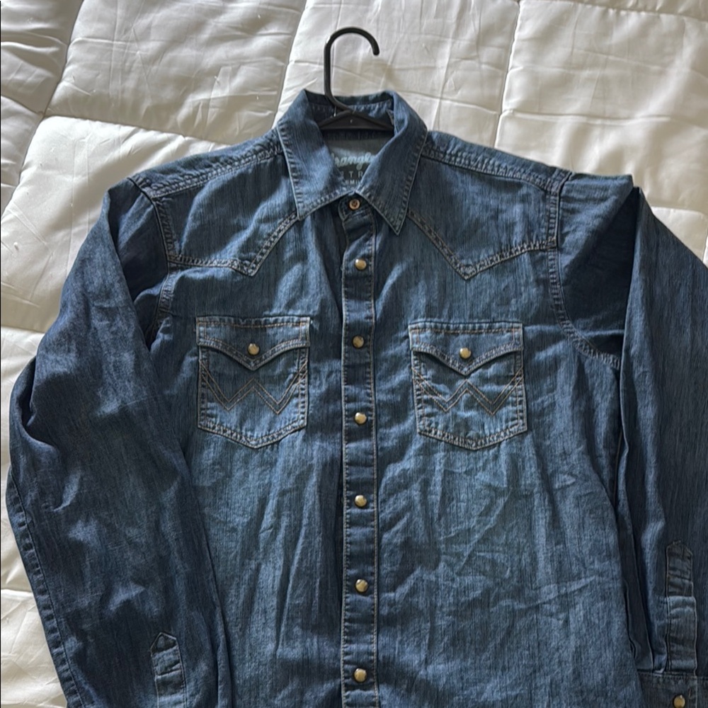 Wrangler Retro Premium Denim Shirt